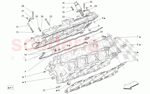Part Diagram for Maserati 271129