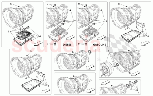 Part Diagram for Maserati 673004349