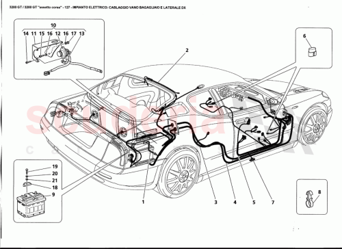 Part Diagram for Maserati 102210