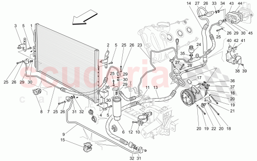 Part Diagram for Maserati 67306500