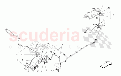 Part Diagram for Maserati 670100038