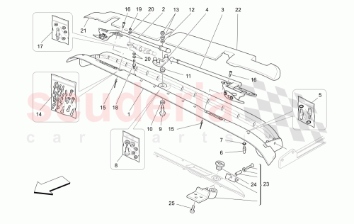 Part Diagram for Maserati 980001080