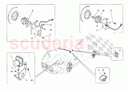 Part Diagram for Maserati 197118