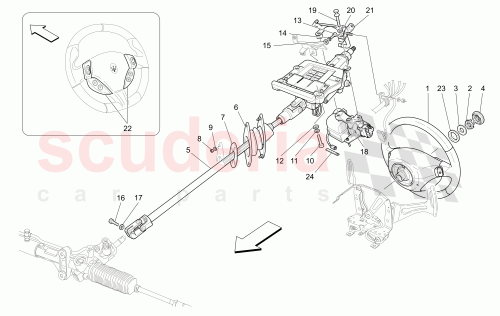 Part Diagram for Maserati 28616824