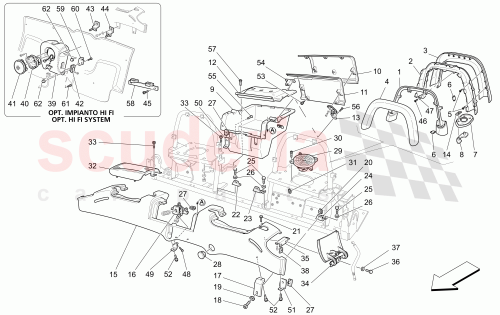 Part Diagram for Maserati 168133