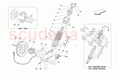 Part Diagram for Maserati 386601393