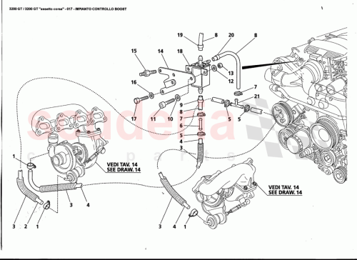 Part Diagram for Maserati 98140