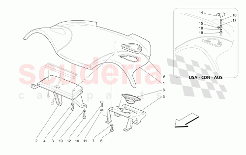 Part Diagram for Maserati 981008406
