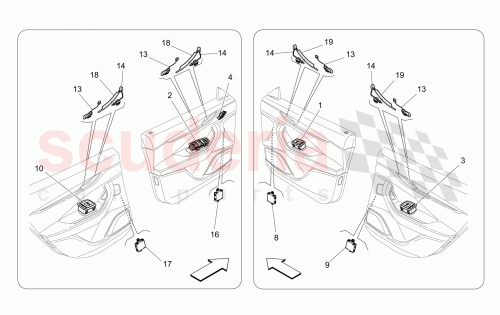 Part Diagram for Maserati 670064859