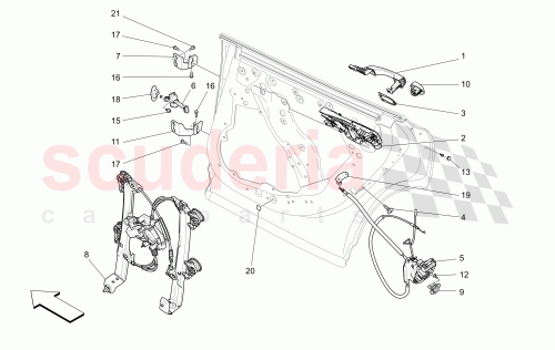 Part Diagram for Maserati 670101186