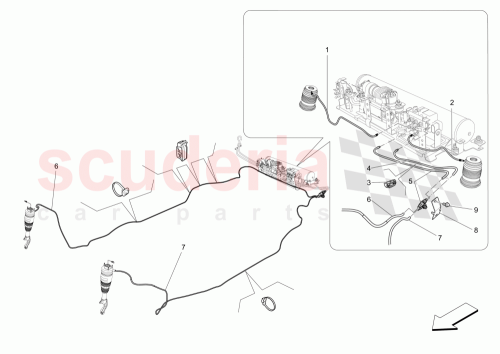 Part Diagram for Maserati 670034996