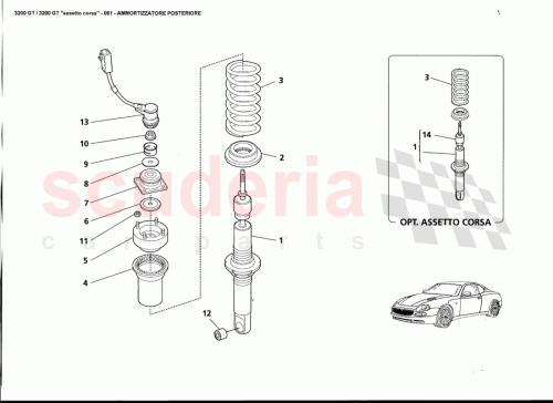 Part Diagram for Maserati 152654