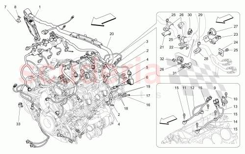 Part Diagram for Maserati 287233