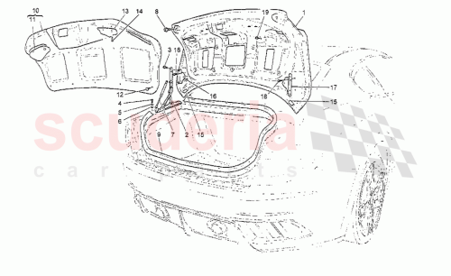 Part Diagram for Maserati 67957500