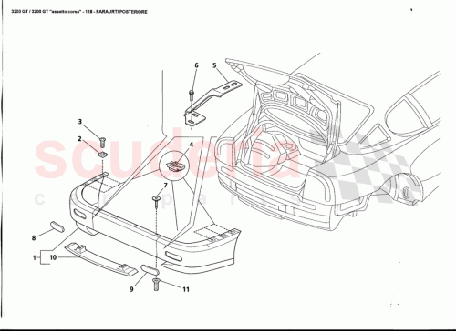 Part Diagram for Maserati 980000910