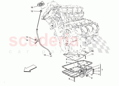 Part Diagram for Maserati 300300