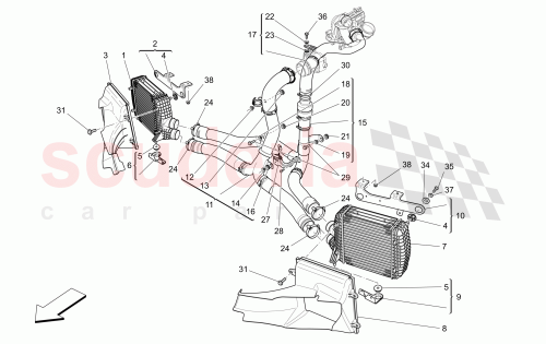 Part Diagram for Maserati 670105711