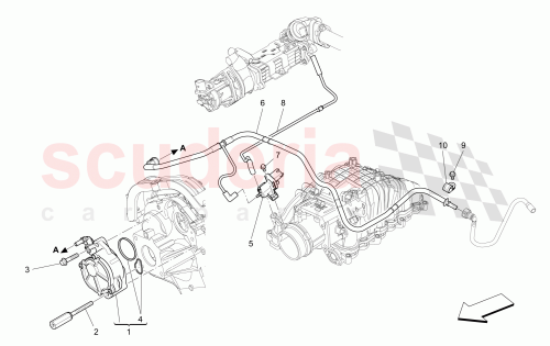 Part Diagram for Maserati 46328681