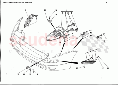 Part Diagram for Maserati 10872624