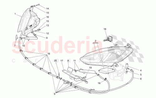 Part Diagram for Maserati 350566