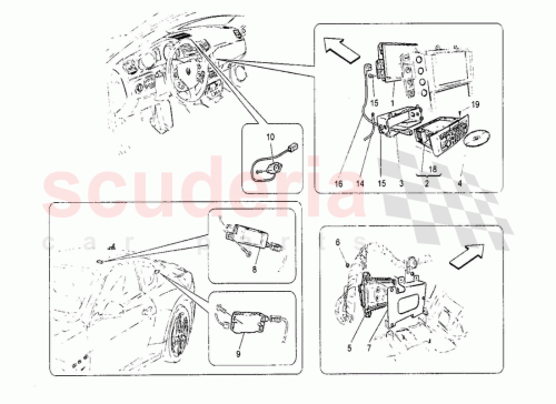 Part Diagram for Maserati 980145423