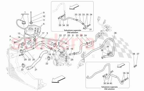 Part Diagram for Maserati 227489