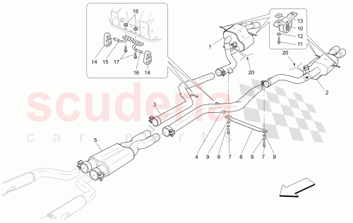 Part Diagram for Maserati 224777