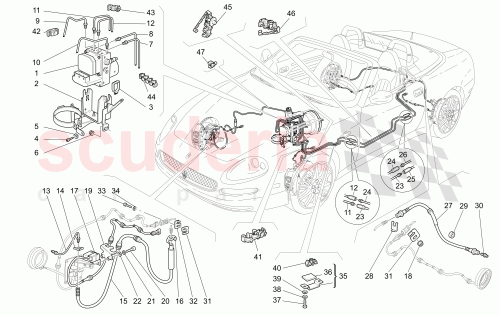 Part Diagram for Maserati 185955