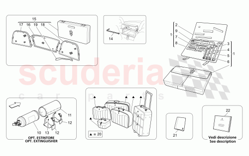 Part Diagram for Maserati 69502600