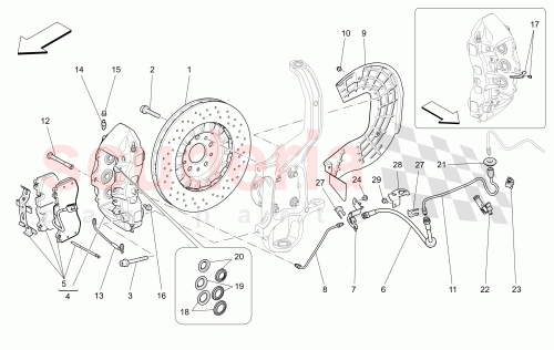 Part Diagram for Maserati 670030936