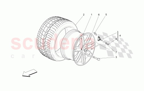 Part Diagram for Maserati 670025651