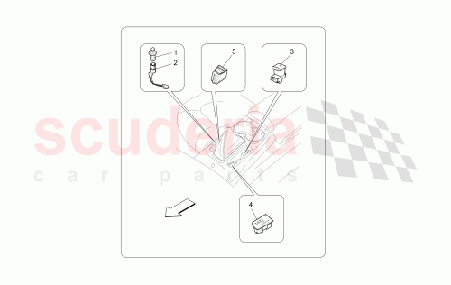 Part Diagram for Maserati 82918400
