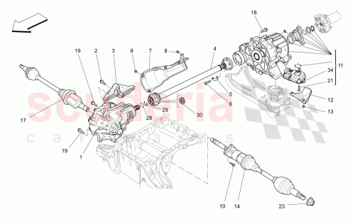 Part Diagram for Maserati 673008008