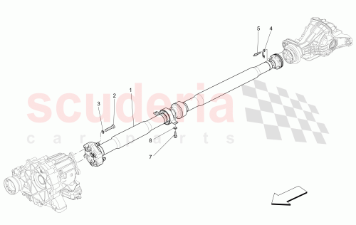 Part Diagram for Maserati 670035049