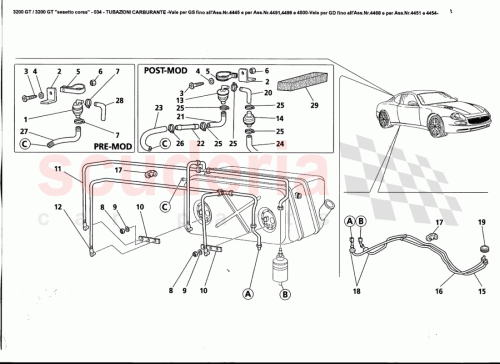 Part Diagram for Maserati 389220336