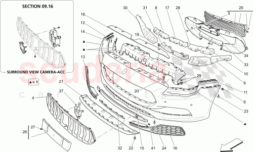Part Diagram for Maserati 670176722