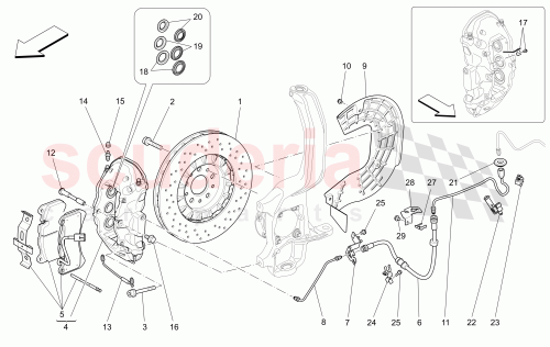 Part Diagram for Maserati 670037769