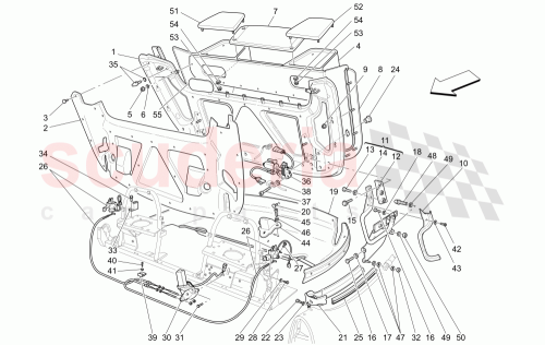 Part Diagram for Maserati 10790211