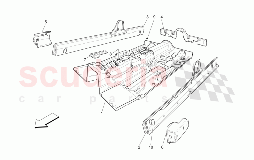 Part Diagram for Maserati 980139521