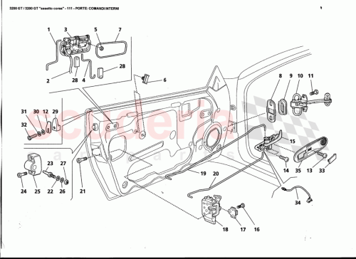Part Diagram for Maserati 388300275