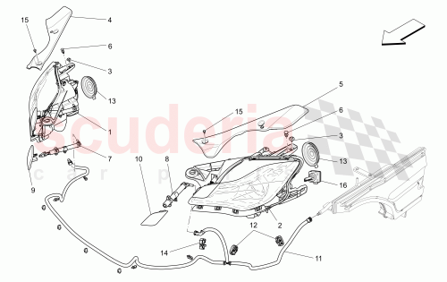 Part Diagram for Maserati 670104195