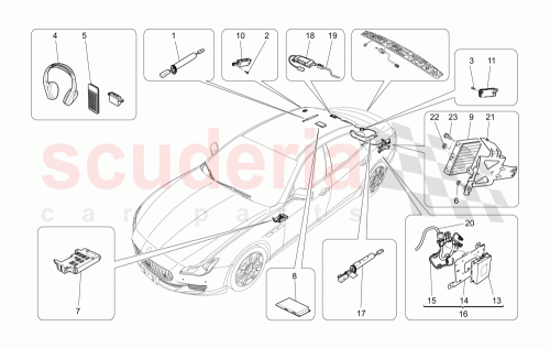Part Diagram for Maserati 14059221
