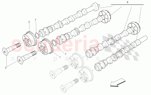 Part Diagram for Maserati 1002828