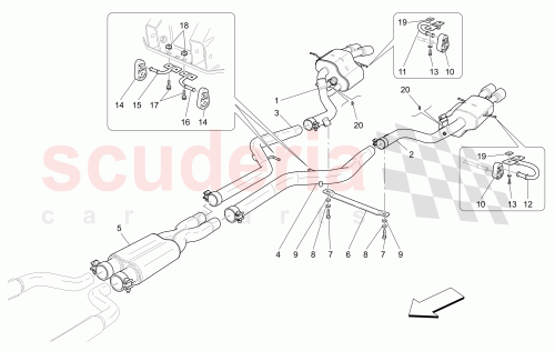 Part Diagram for Maserati 266278