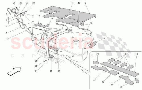 Part Diagram for Maserati 260667