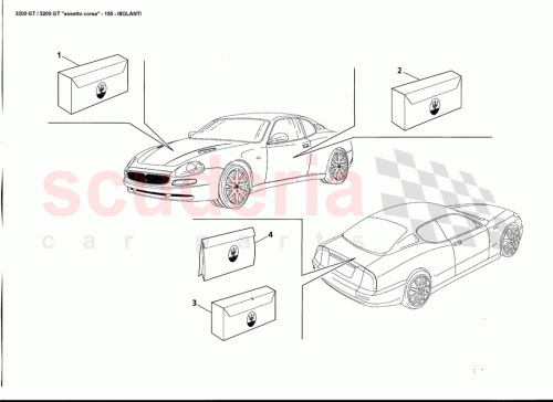 Part Diagram for Maserati 381510050