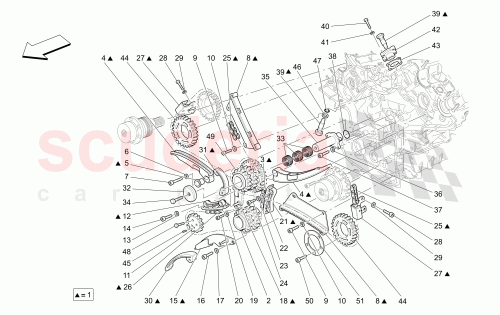 Part Diagram for Maserati 190171