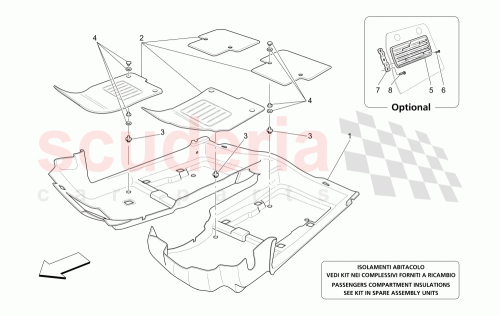 Part Diagram for Maserati 981205701