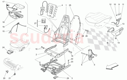Part Diagram for Maserati 981214015