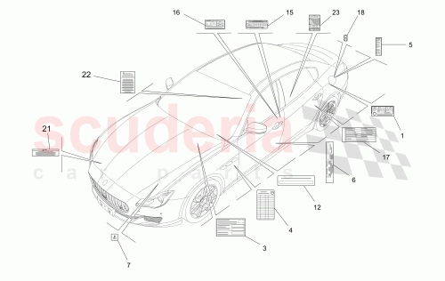 Part Diagram for Maserati 675000179